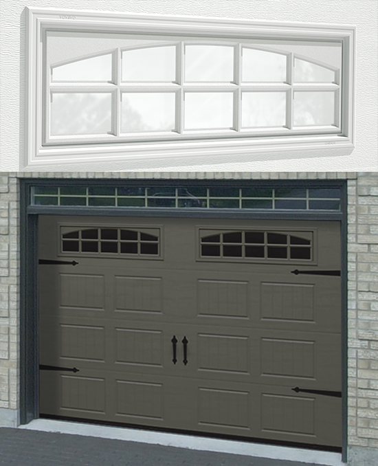 Cascade decorative insert