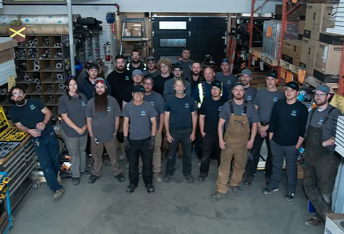 The team at Leduc Overhead Door Inc.